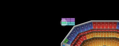 Seat view from VIP
