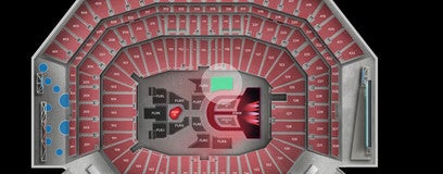 Seat view from Floor