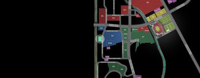 Seat view from Blue Lot