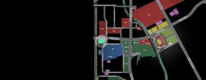 Seat view from Blue Lot