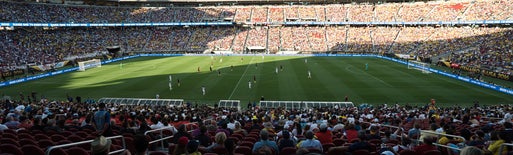Seat view from Champions Club