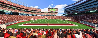 Seat view from Lower Endzone