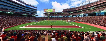 Seat view from Lower Endzone