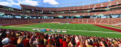 Seat view from Champions Club