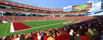 Seat view from Lower Midfield