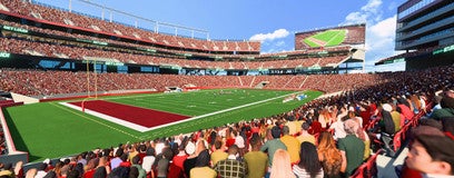 Seat view from Lower Midfield