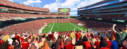 Seat view from Middle Endzone