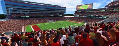 Seat view from Middle