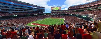 Seat view from Middle Endzone