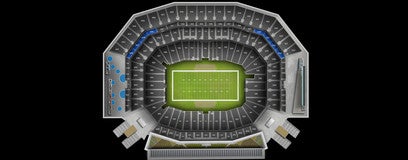 Seat view from 300 Level Corner