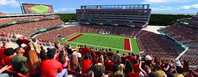 Seat view from Upper Sideline