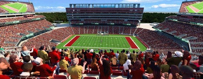 Seat view from Upper Sideline