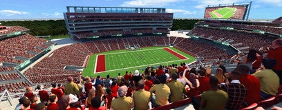 Seat view from Upper Sideline