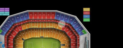 Seat view from Section