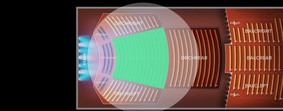 Seat view from Orchestra