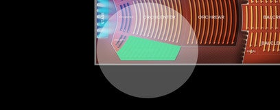 Seat view from Orchestra