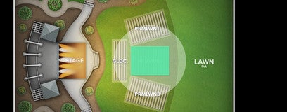 Seat view from Premium Lawn