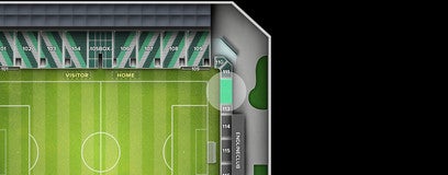 Seat view from Endline