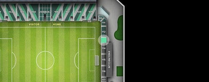 Seat view from Endline