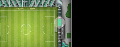 Seat view from Endline