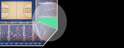 Seat view from Section