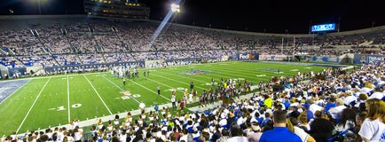 Seat view from Sideline