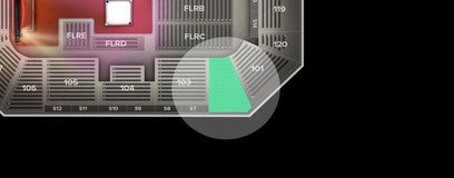 Seat view from Lower