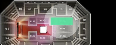 Seat view from Floor