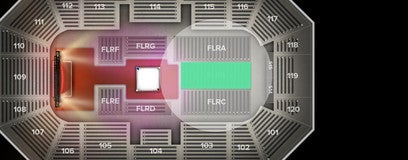 Seat view from Floor