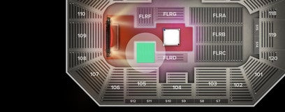 Seat view from Floor