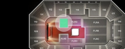 Seat view from Floor