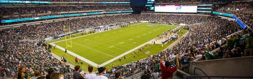 Seat view from Club
