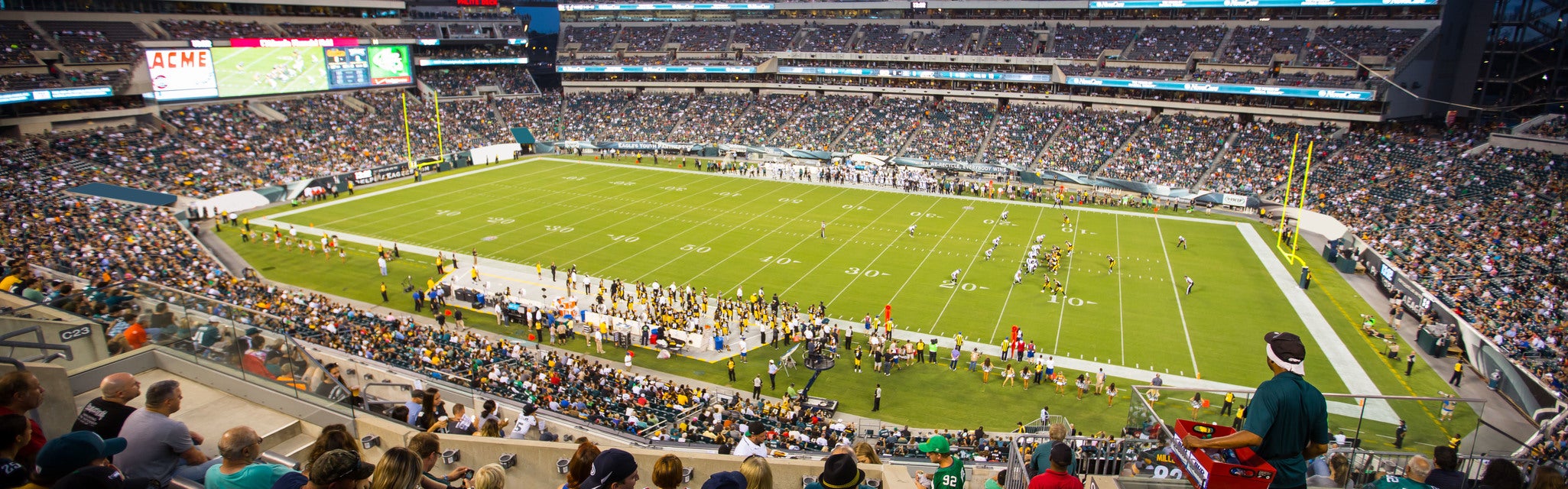 Seat view from Club