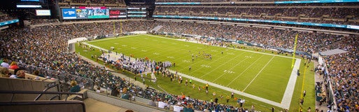 Seat view from Club