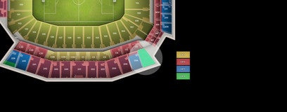 Seat view from Upper
