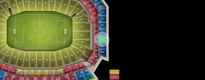 Seat view from Upper