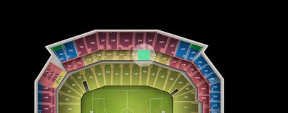 Seat view from Club