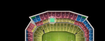 Seat view from Club