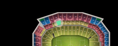 Seat view from Club
