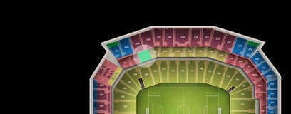 Seat view from Club