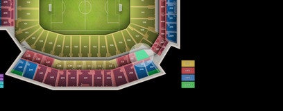 Seat view from Club