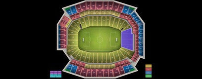 Seat view from Lower Endzone