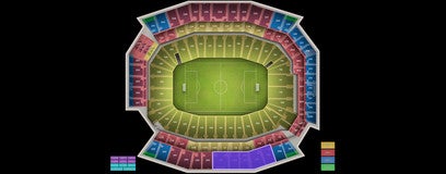 Seat view from Upper Sideline 
