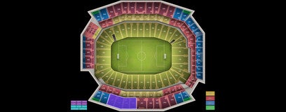 Seat view from Upper Sideline