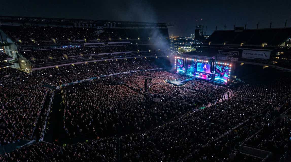 Seat view from Upper