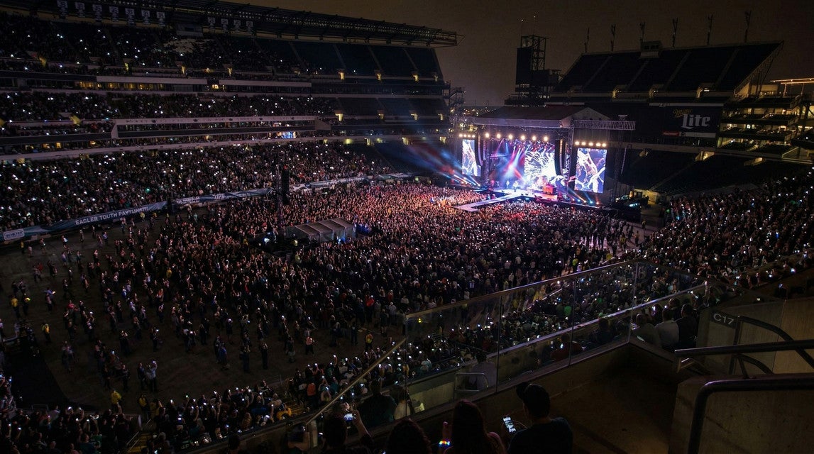 Seat view from Club