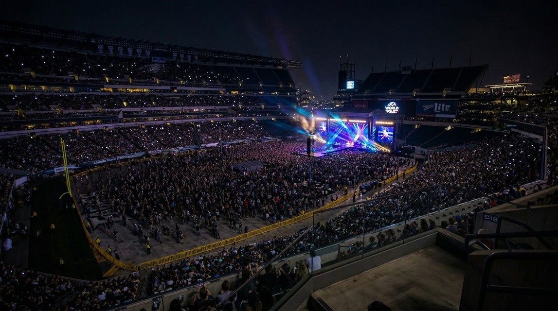 Seat view from Club