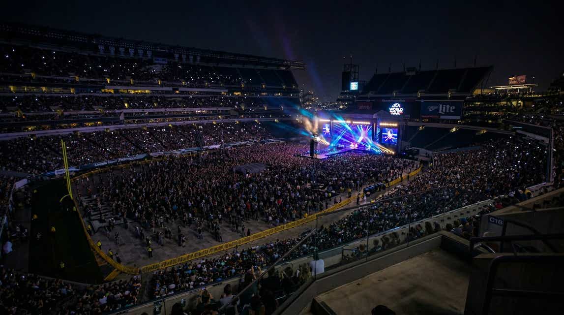 Seat view from Club