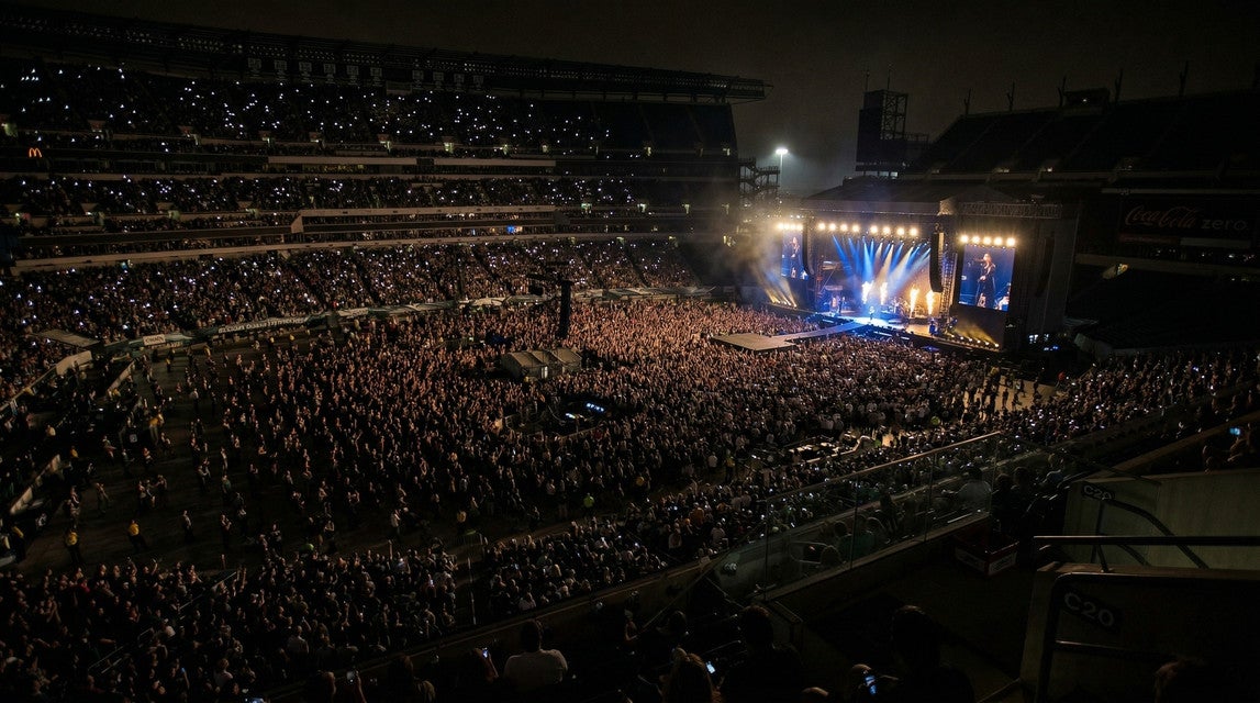 Seat view from Club