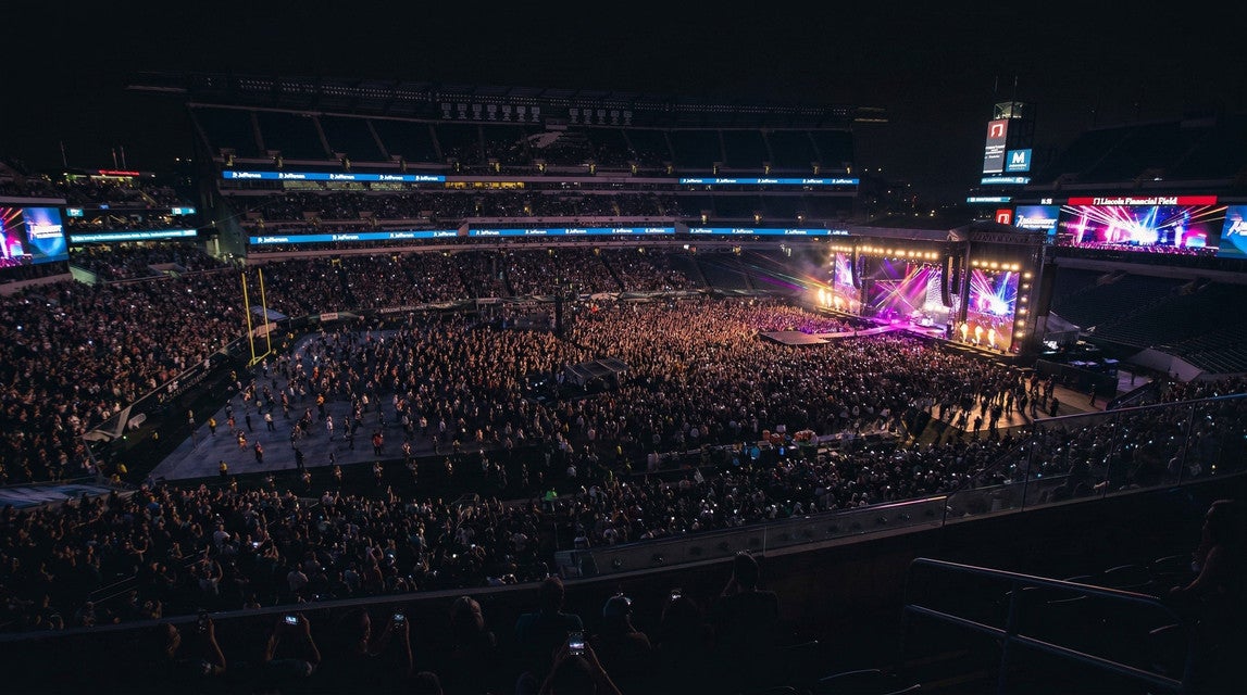 Seat view from Club